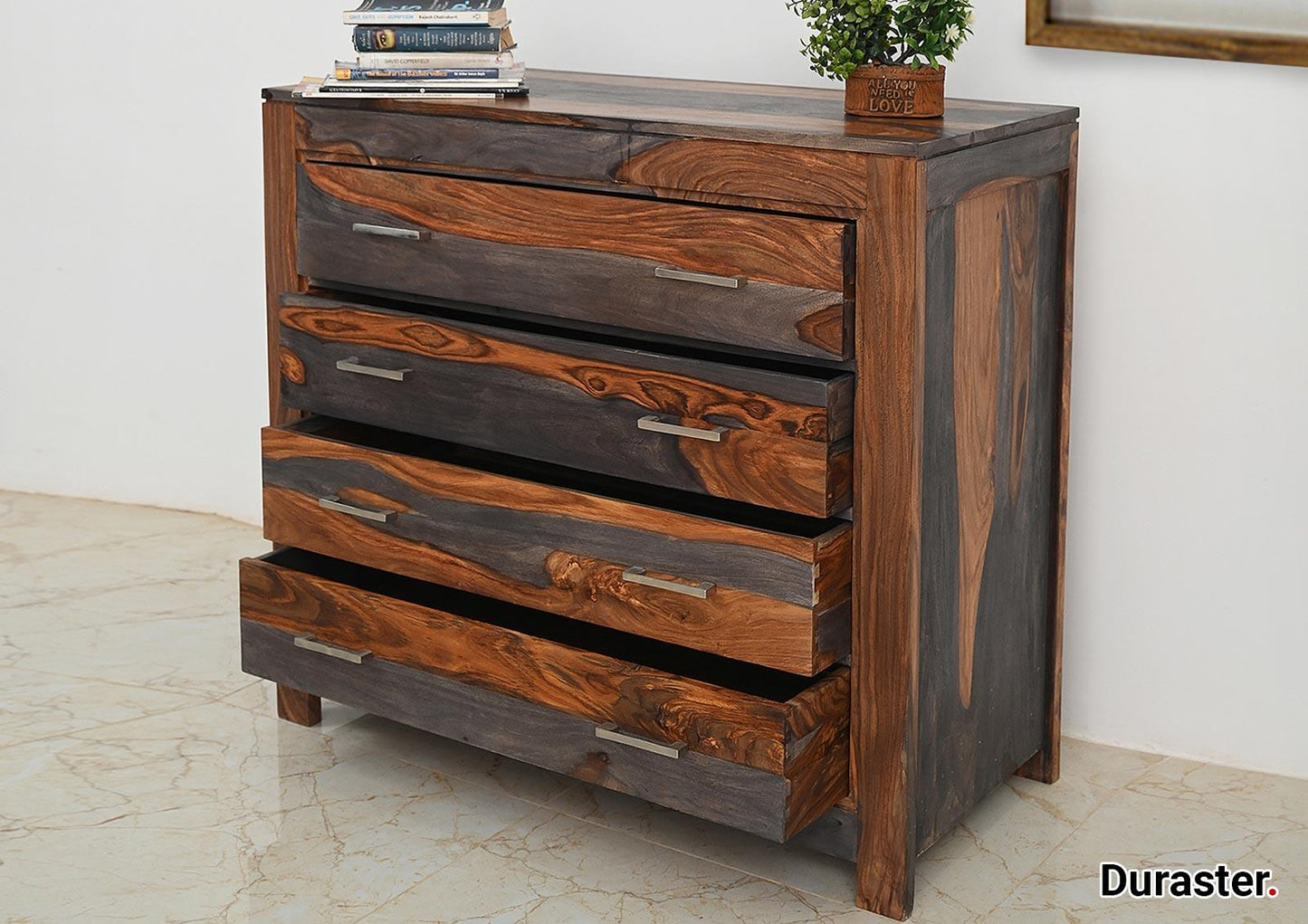 Dudi Furniture Raygoor Solid Sheesham Chest of Drawers