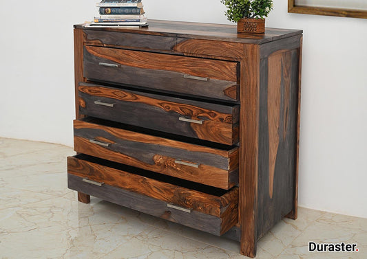 Dudi Furniture Raygoor Solid Sheesham Chest of Drawers