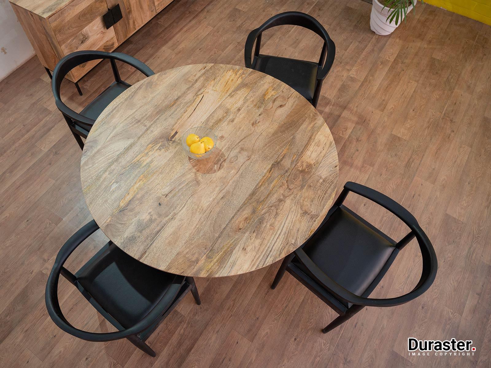 Dudi Furniture Versaw Mango Wood Round Dining Table