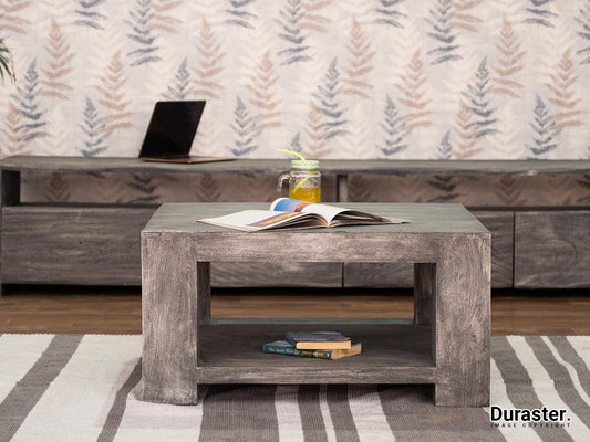 Dudi Furniture Goa Wooden Square Coffee Table