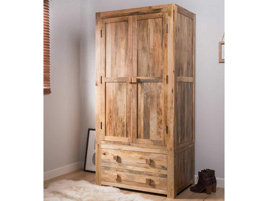 Dudi Furniture Misa Modern Wooden Wardrobe