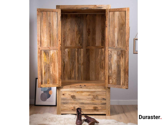 Dudi Furniture Misa Modern Wooden Wardrobe