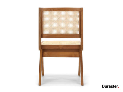Dudi Furniture Eternal Sheesham Wood Chair with Cane