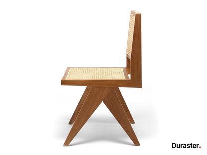 Dudi Furniture Eternal Sheesham Wood Chair with Cane