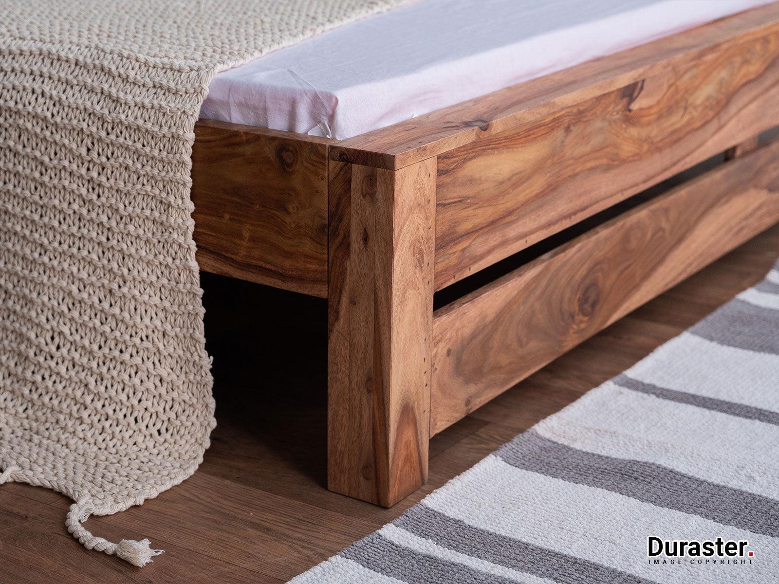 Dudi Furniture Hawkin Modern Wooden Queen Size Bed