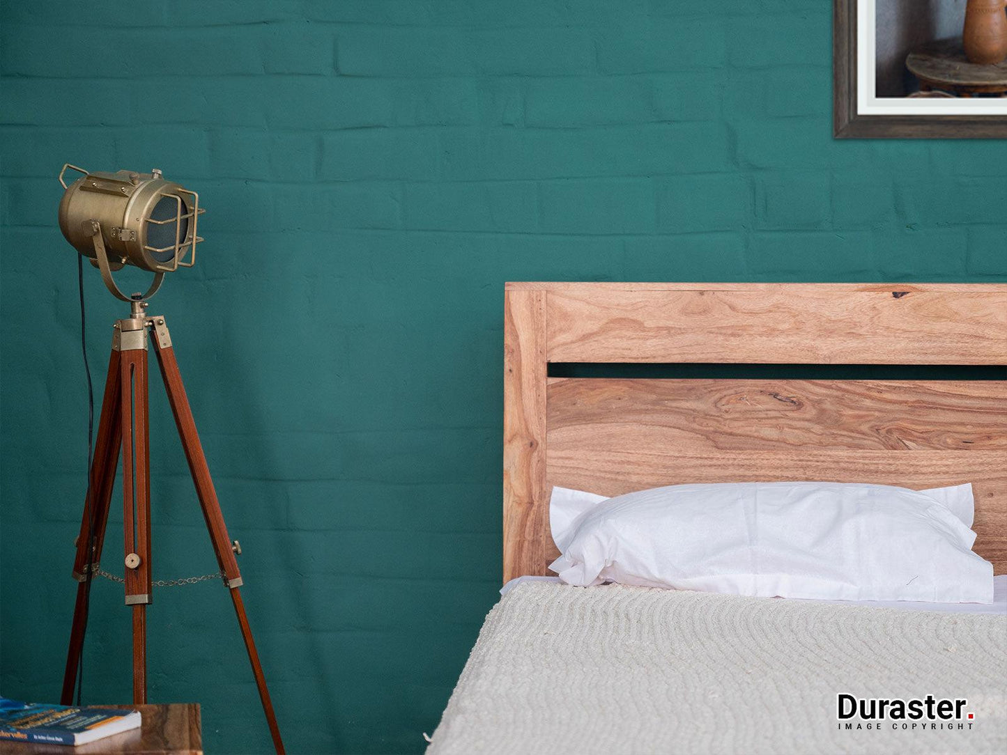 Dudi Furniture Hawkin Modern Wooden Queen Size Bed