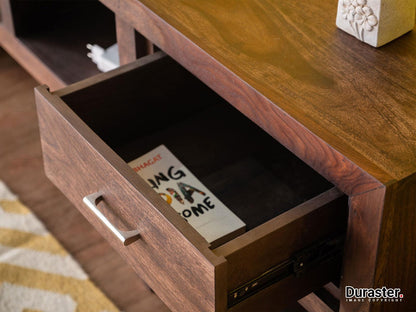 Dudi Furniture Gangaur Modern Solid Wood TV Unit