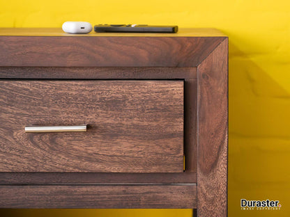 Dudi Furniture Gangaur Modern Solid Wood TV Unit