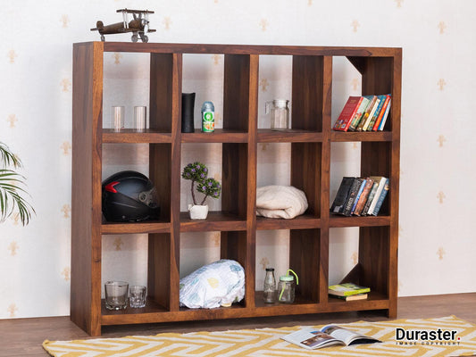 Dudi Furniture Vismit Modern Sheesham wood Sleek Room Divider