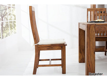 Dudi Furniture Torpedo Sheesham Wood Set of Dining Chairs
