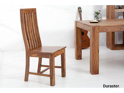 Dudi Furniture Torpedo Sheesham Wood Set of Dining Chairs