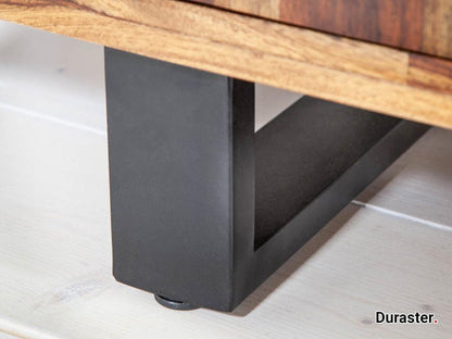 Dudi Furniture Torpedo Sheesham Wood Sideboard Cabinet
