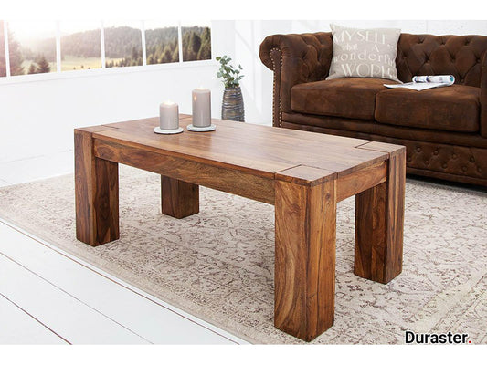 Dudi Furniture Torpedo Sheesham Wood Coffee Center Table