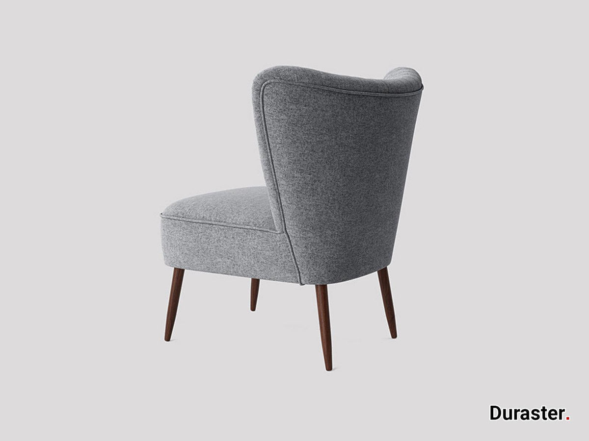 Dudi Furniture Elemantary Solid Wood Fabric Upholstered Chair