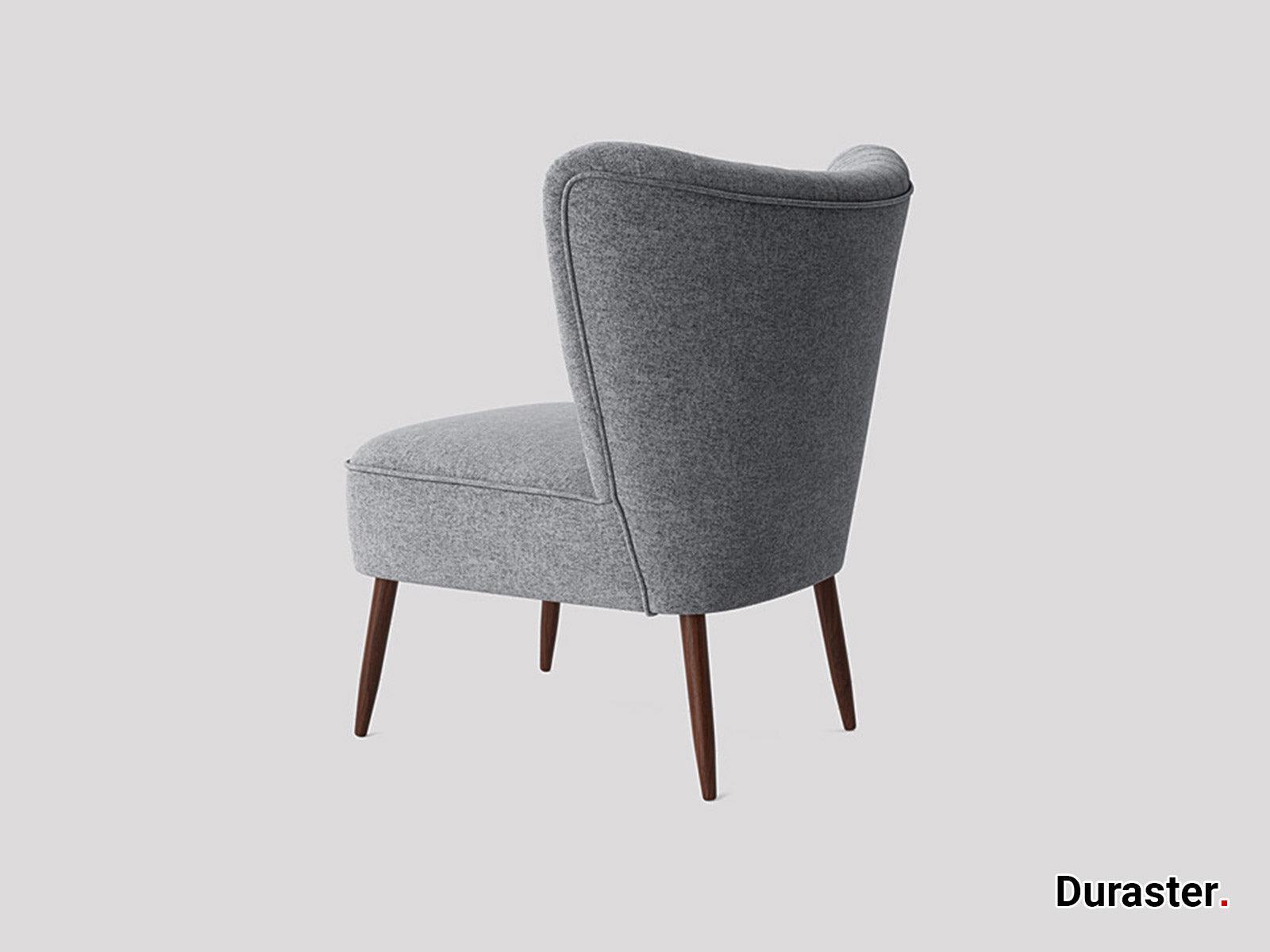 Dudi Furniture Elemantary Solid Wood Fabric Upholstered Chair