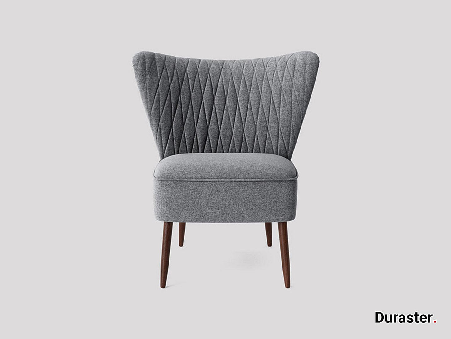 Dudi Furniture Elemantary Solid Wood Fabric Upholstered Chair