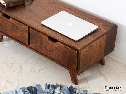 Dudi Furniture Ummed Modern Sheesham wood TV Unit