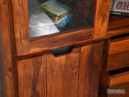 Dudi Furniture Ummed Solid Sheesham Wood Cabinet