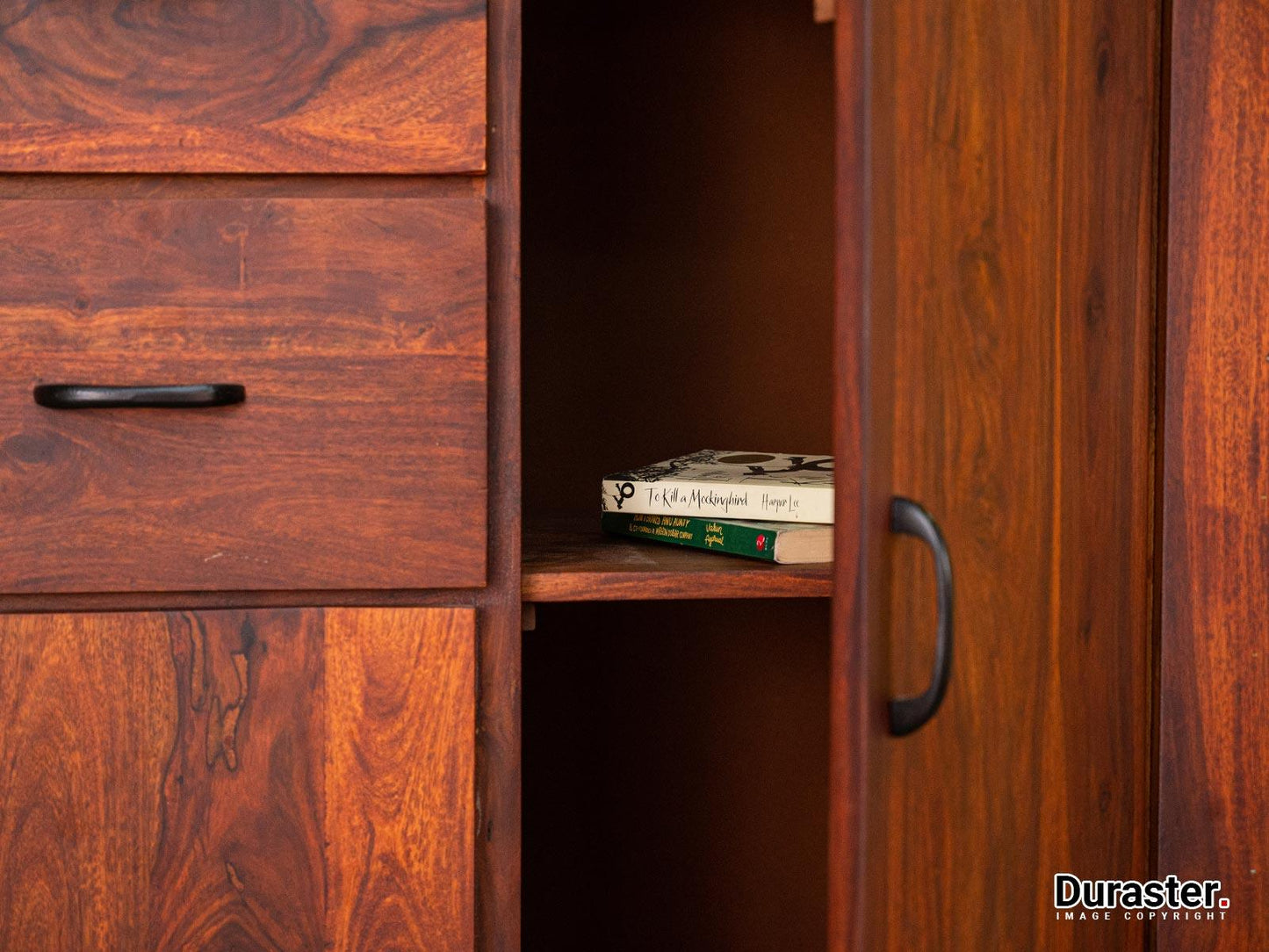 Dudi Furniture Ummed Solid Sheesham wood Sideboard Cabinet