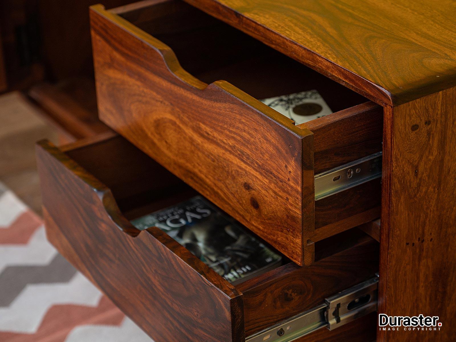 Dudi Furniture Ummed Modern Sheesham Wood TV Unit Cabinet