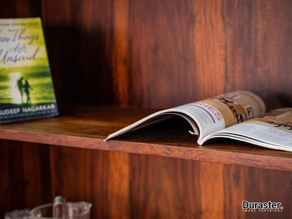 Dudi Furniture Ummed Large Sheesham wood Book Shelf