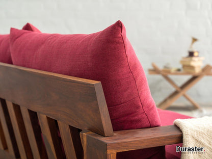 Dudi Furniture Ummed Solid Sheesham wood 3 Seater Sofa