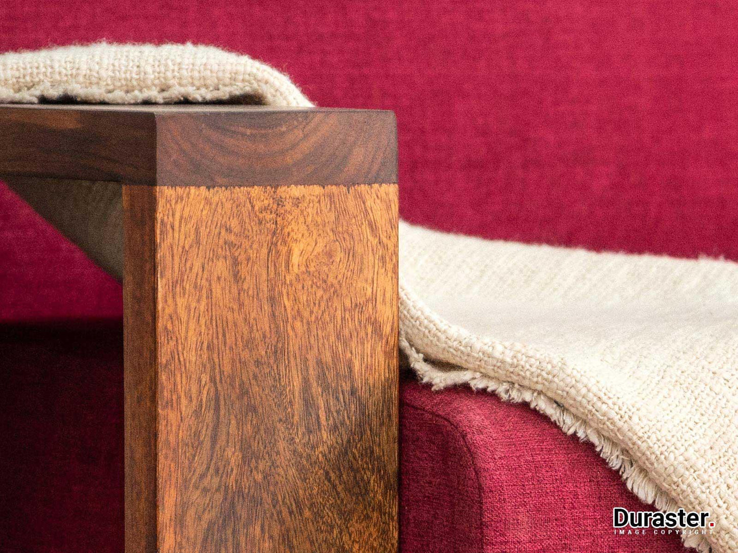 Dudi Furniture Ummed Solid Sheesham wood 3 Seater Sofa