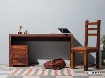 Dudi Furniture Ummed Solid Sheesham wood Study Desk with Storage