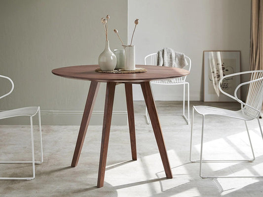 Dudi Furniture Nilay Wooden Round Dining Table