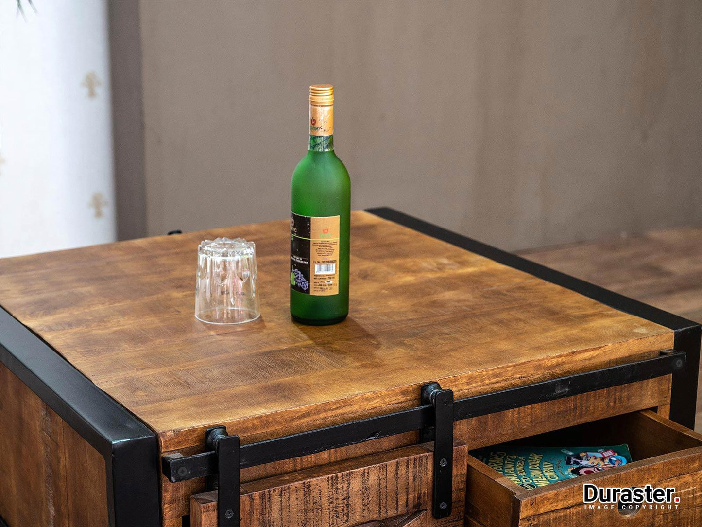 Dudi Furniture Verge Square Coffee Table with Storage
