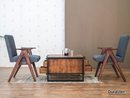 Dudi Furniture Verge Square Coffee Table with Storage