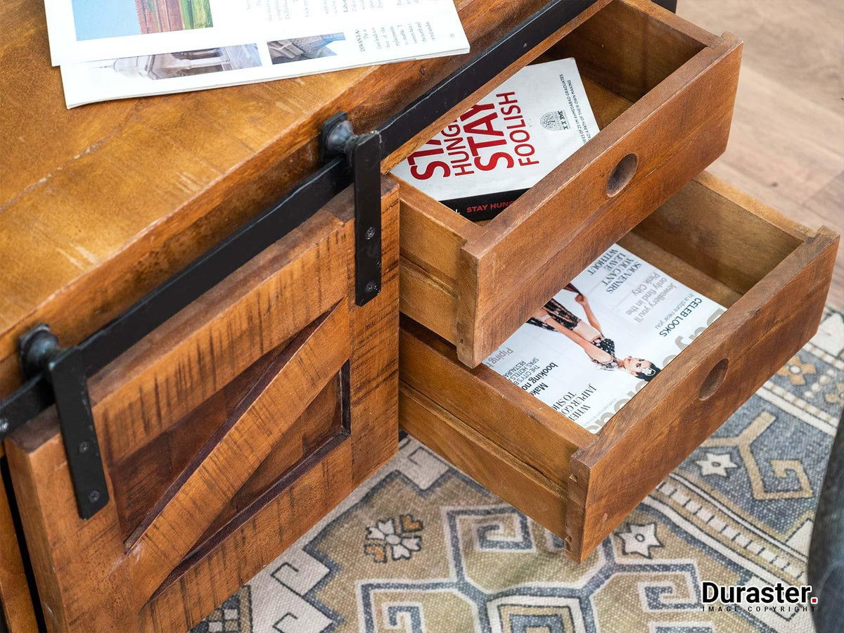 Dudi Furniture Verge Square Coffee Table with Storage