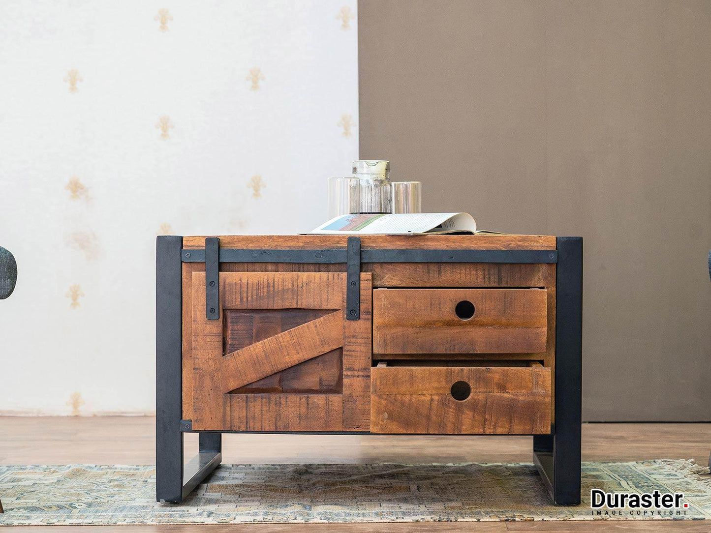 Dudi Furniture Verge Square Coffee Table with Storage