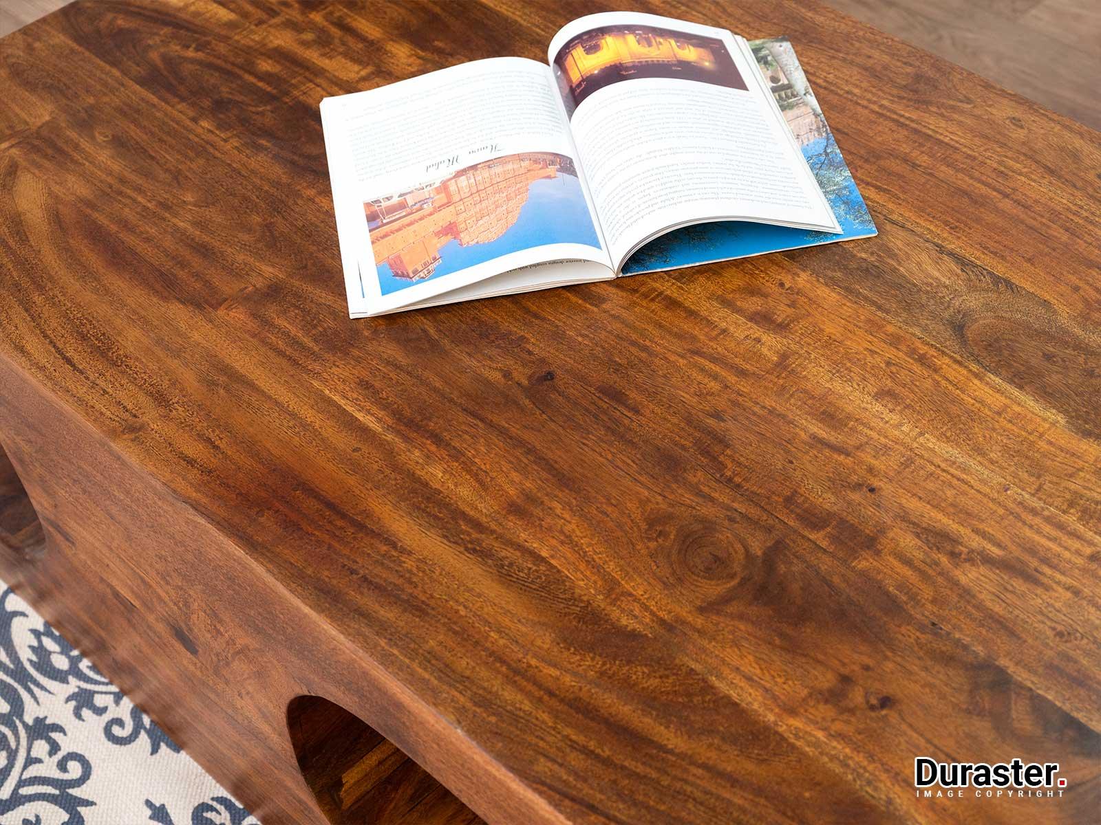 Dudi Furniture Vismit Solid Acacia wood Coffee Table