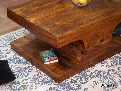 Dudi Furniture Vismit Solid Acacia wood Coffee Table