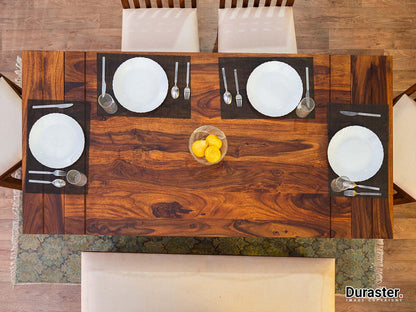 Dudi Furniture Vismit Solid Sheesham wood Dining Set
