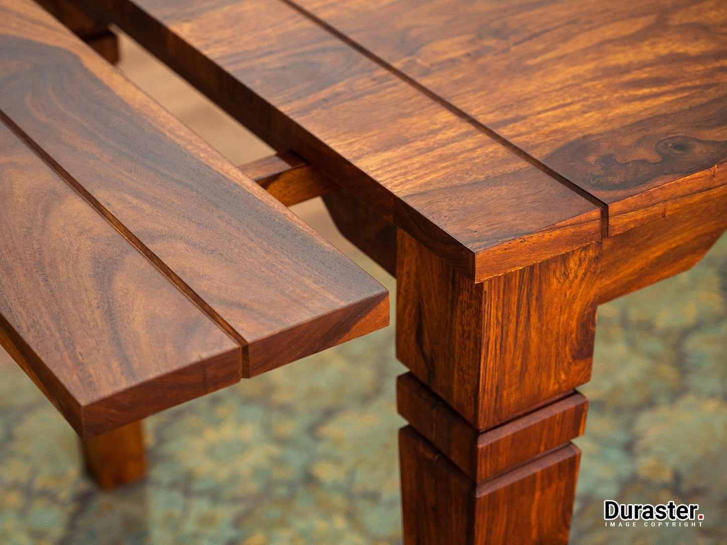 Dudi Furniture Vismit Solid Sheesham wood Dining Set