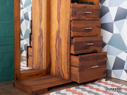 Dudi Furniture Vismit Modern Sheesham wood Dressing Cabinet