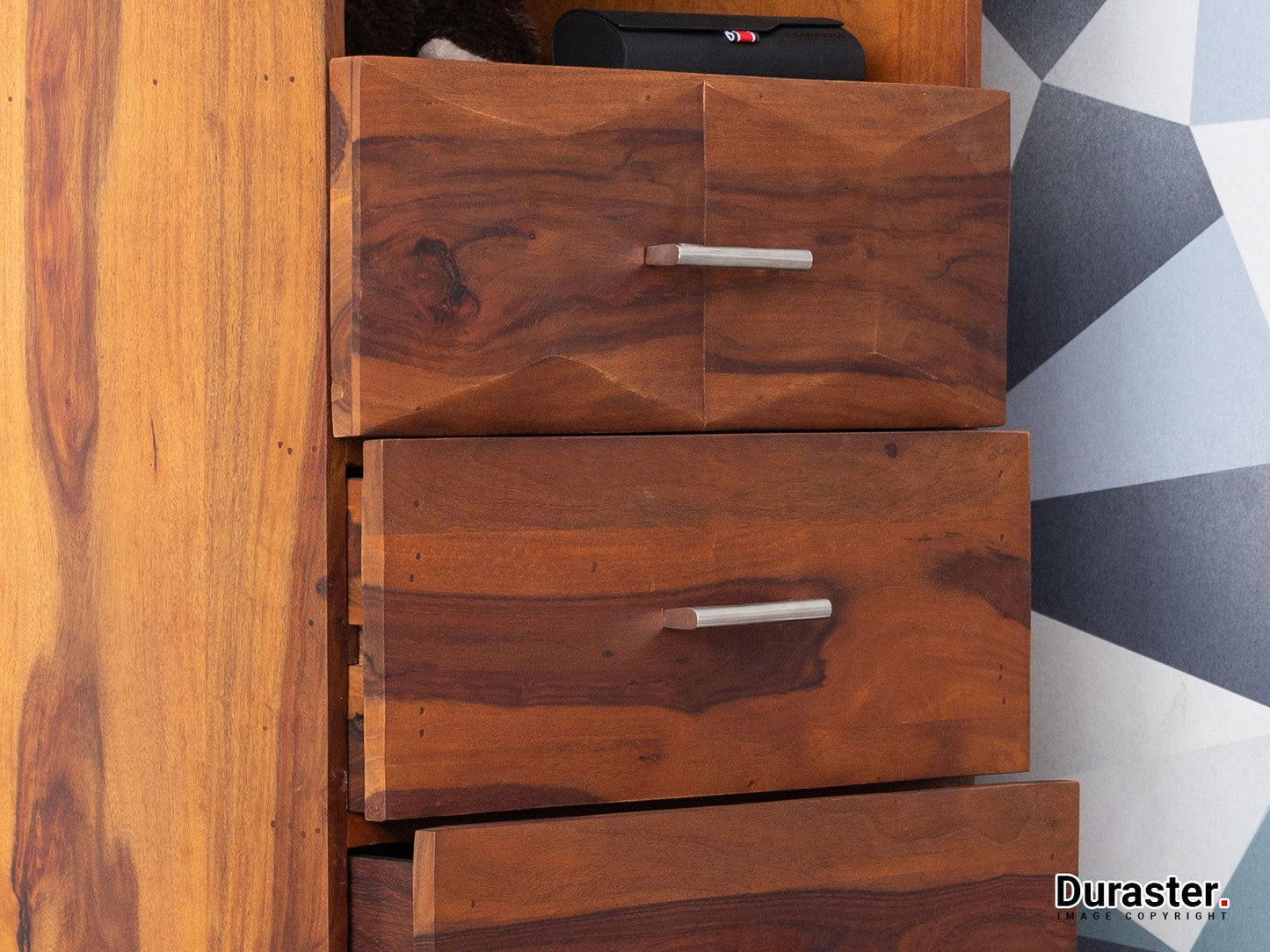 Dudi Furniture Vismit Modern Sheesham wood Dressing Cabinet