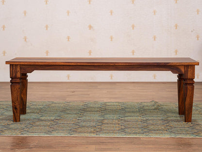 Dudi Furniture Vismit Solid Sheesham wood Bench