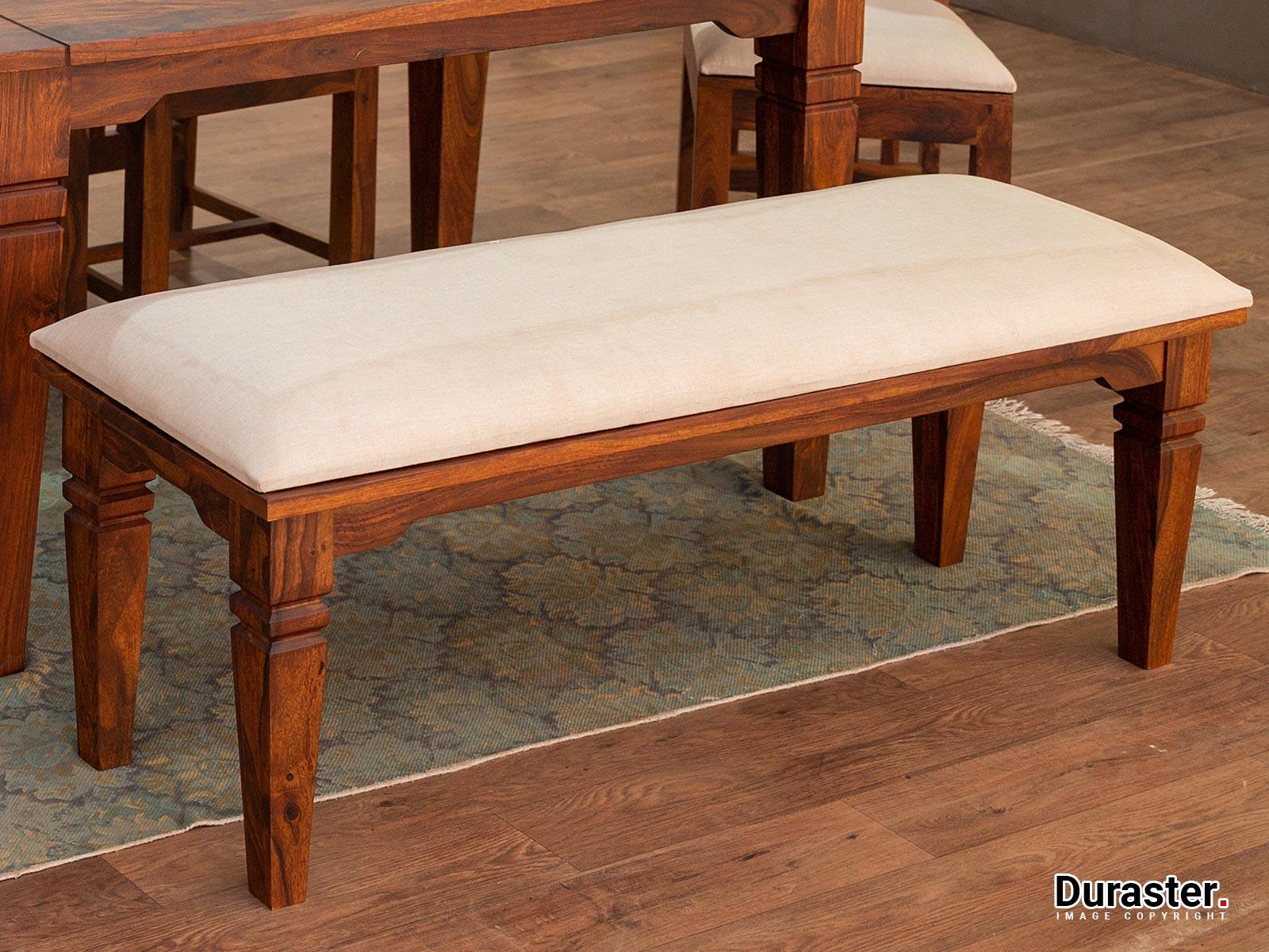 Dudi Furniture Vismit Solid Sheesham wood Bench