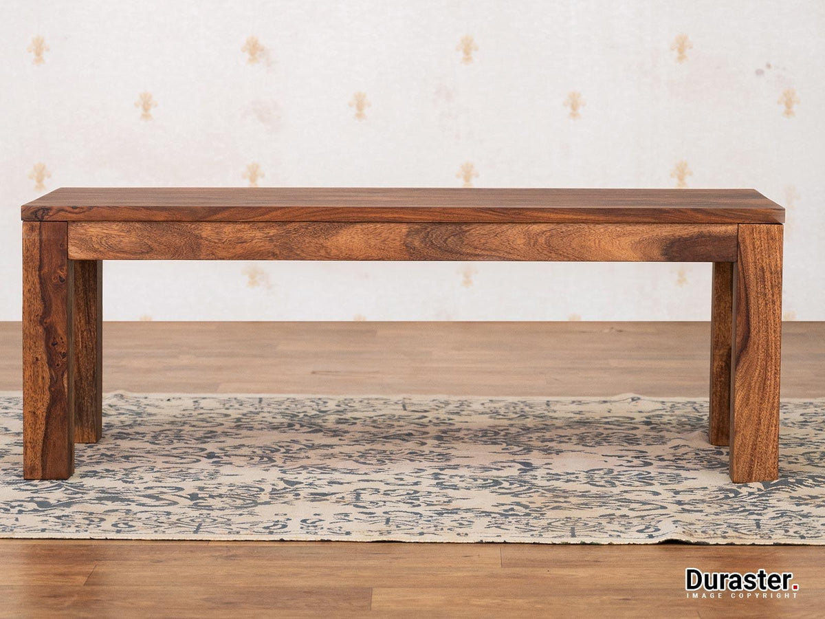 Dudi Furniture Vismit Modern Sheesham wood Bench