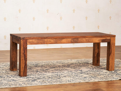 Dudi Furniture Vismit Modern Sheesham wood Bench