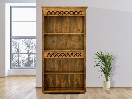 Dudi Furniture Vismit Solid Sheesham wood Book Shelf