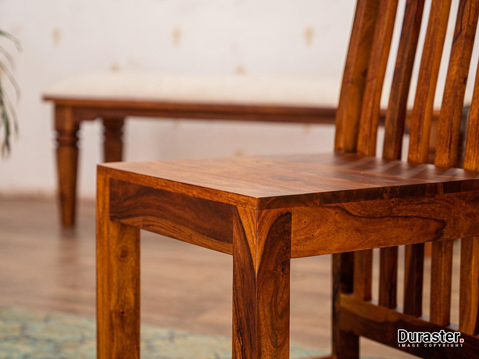 Dudi Furniture Vismit Modern Sheesham wood Dining chair