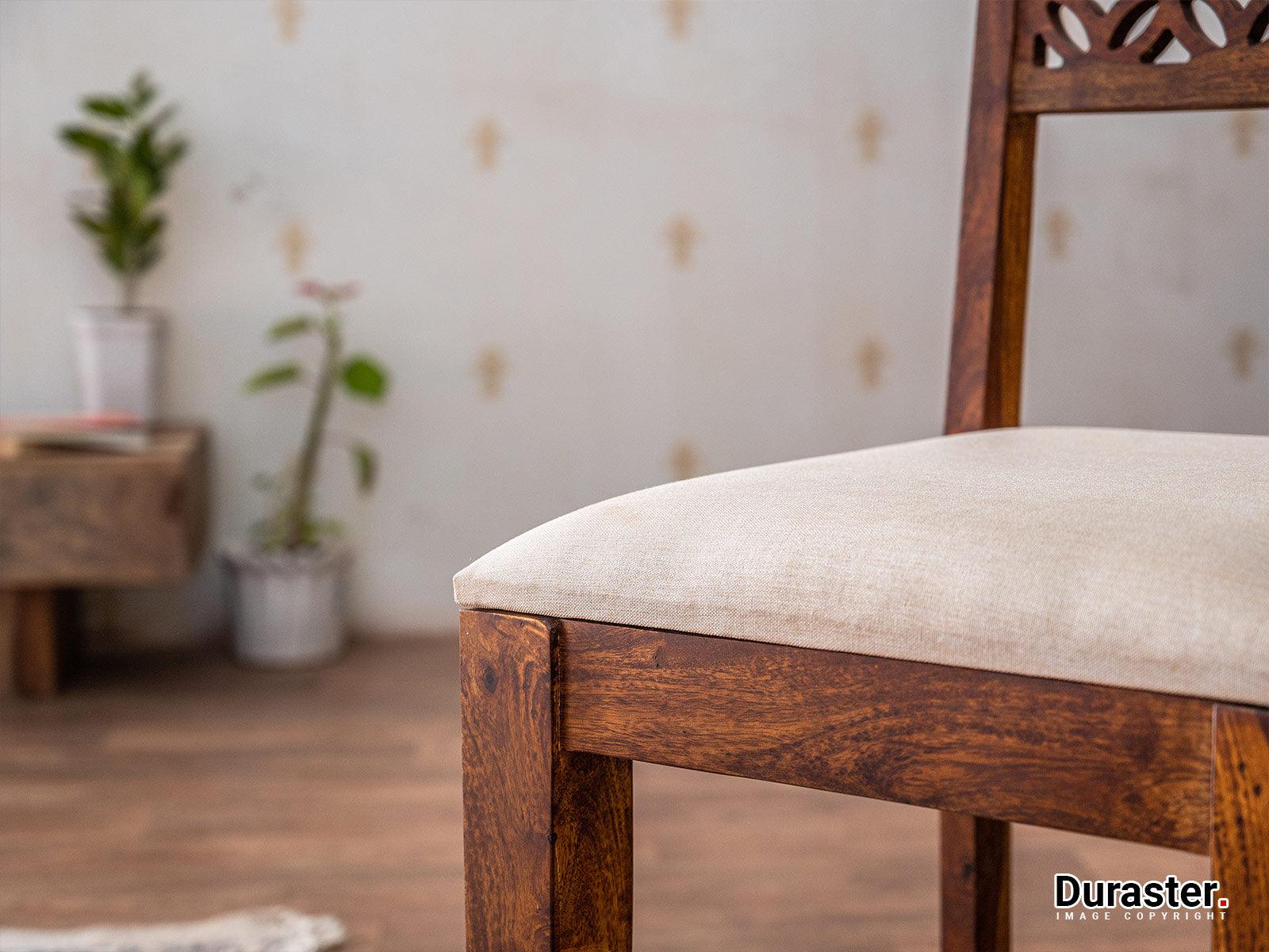 Dudi Furniture Vismit Stylish Sheesham Wood Dining Chair