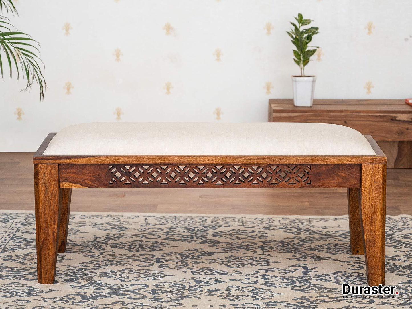 Dudi Furniture Vismit Premium Solid Sheesham wood Dining Set