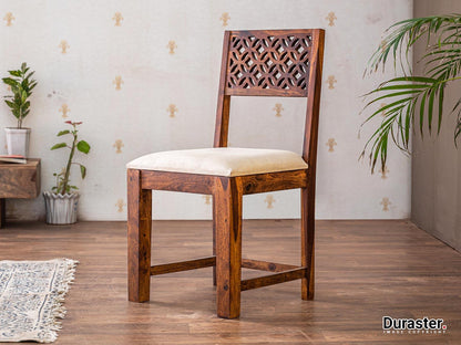 Dudi Furniture Vismit Premium Solid Sheesham wood Dining Set