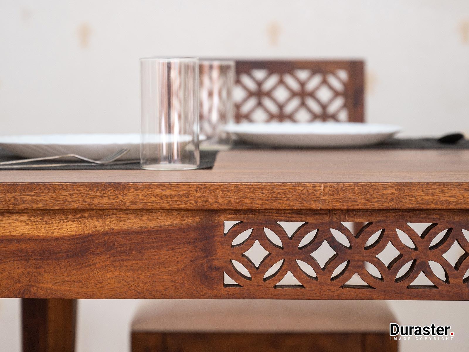 Dudi Furniture Vismit Solid Sheesham wood Dining Table