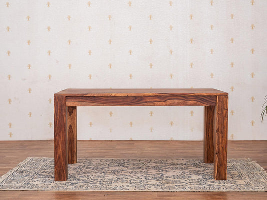 Dudi Furniture Vismit Transitional Solid Sheesham wood Dining Table